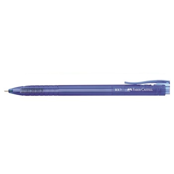 Roller gel Faber-Castell Rx7, 0.7 mm, Albastru Roller gel Faber-Castell Rx7, 0.7 mm, Albastru