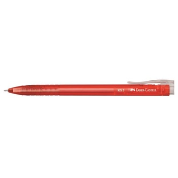 Roller gel Faber-Castell, 0.5 mm, Rosu Roller gel Faber-Castell, 0.5 mm, Rosu