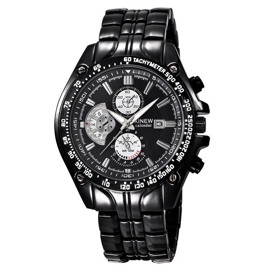 Ceas barbatesc casual Xinew Expedition, negru