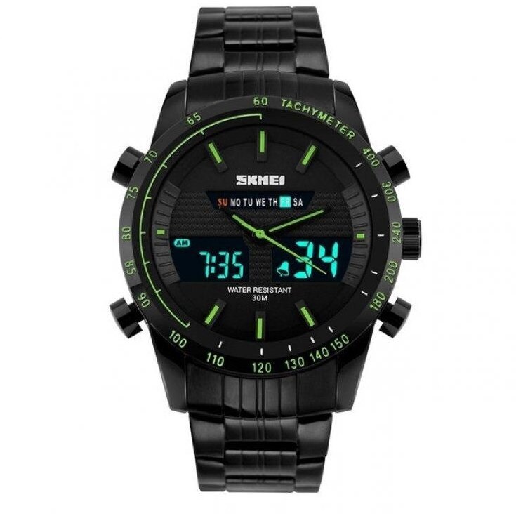 Ceas barbatesc casual Skmei ProMaster, verde