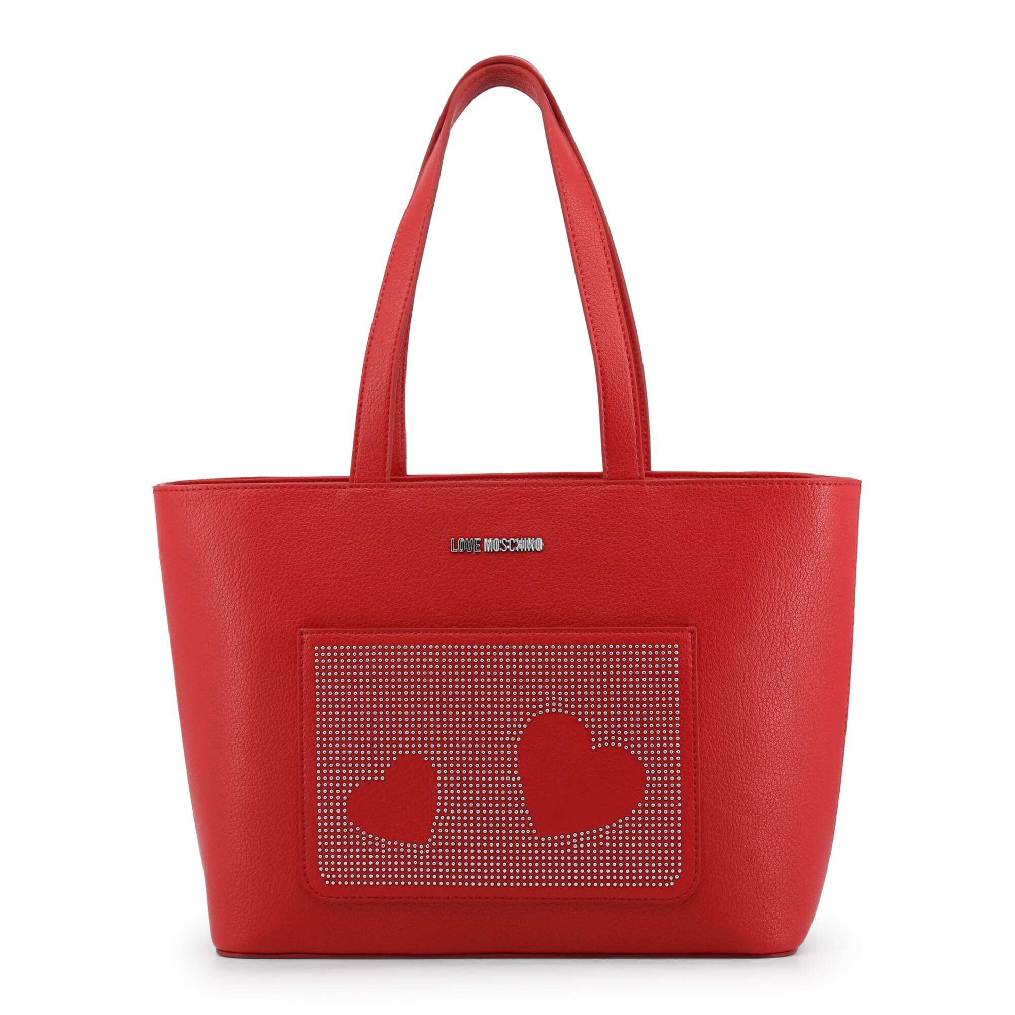 Geanta Love Moschino, de dama, din piele, Rosu -JC4109PP16LT