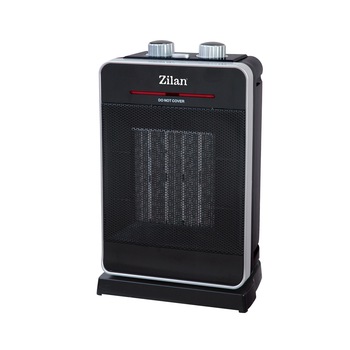 Aeroterma ceramica ZILAN ZLN-3215, Putere 2000W, 2 trepte de reglare temperatura+aer rece, Termostat reglabil, Rezistenta ceramica, Functie oscilatie, Sistem siguranta impotriva rasturnarii si supraincalzirii Aeroterma ceramica ZILAN ZLN-3215, Putere 2000W, 2 trepte de reglare temperatura+aer rece, Termostat reglabil, Rezistenta ceramica, Functie oscilatie, Sistem siguranta impotriva rasturnarii si supraincalzirii