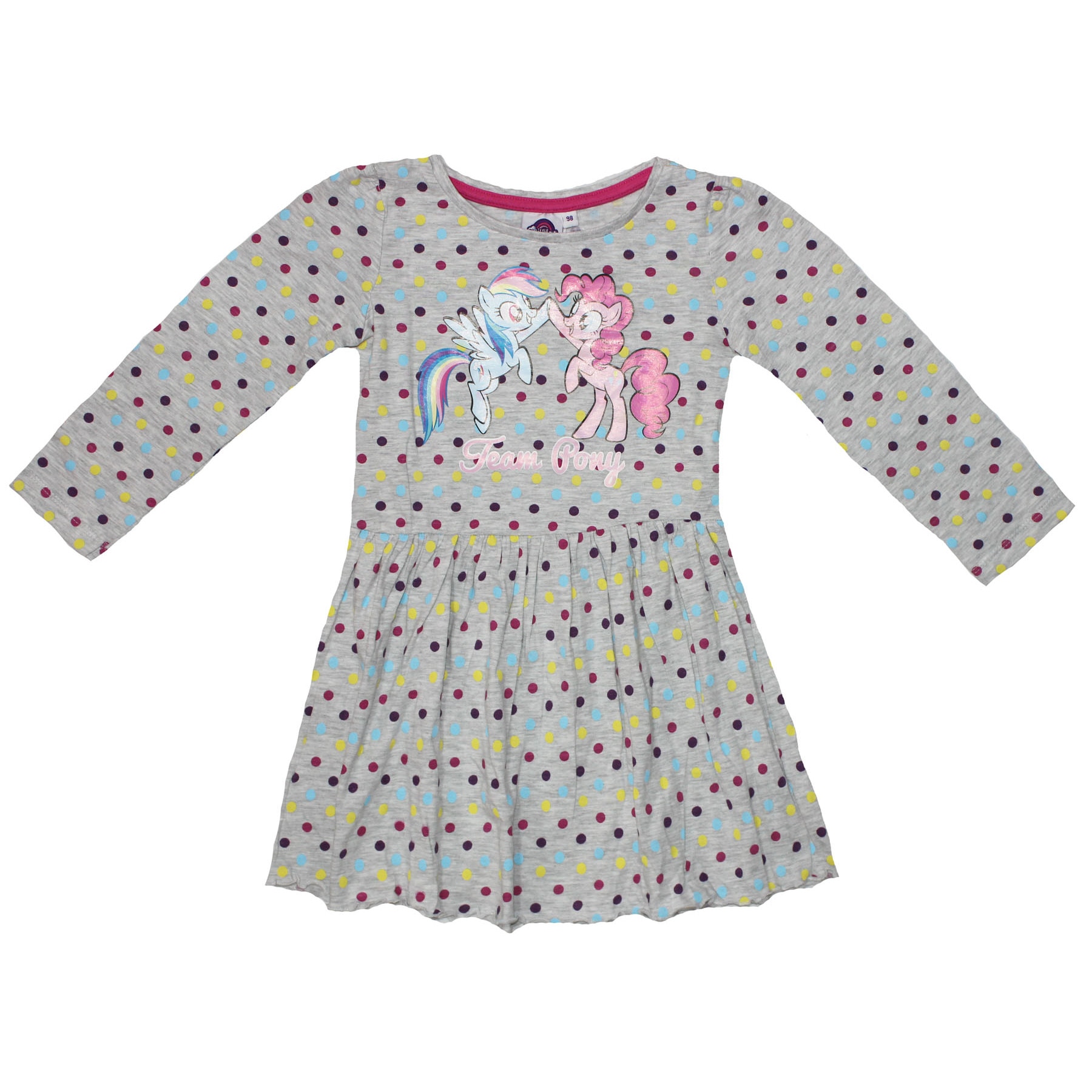 Rochie maneca lunga, Team Pony, Multicolor