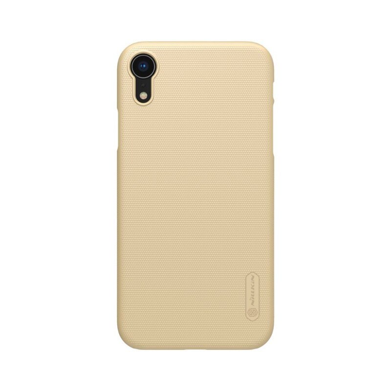 Husa Slim Nillkin Frosted Cu Stand Birou iPhone Xr Gold