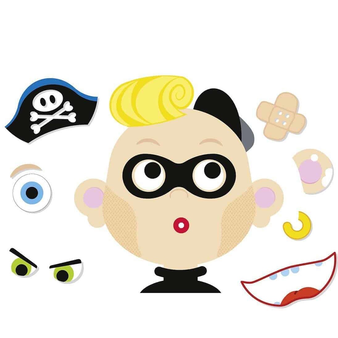 Carte magnetica baiat, 66 piese, 3 ani +