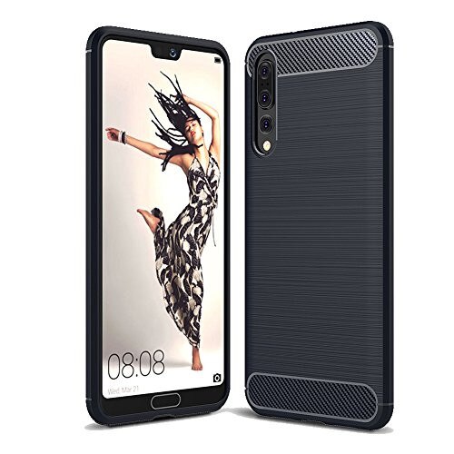Husa de protectie Carbon Huawei P20, Black