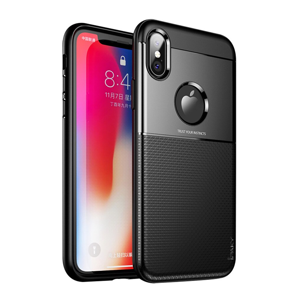Husa Apple iPhone Xr Max iPaky Shield - Black