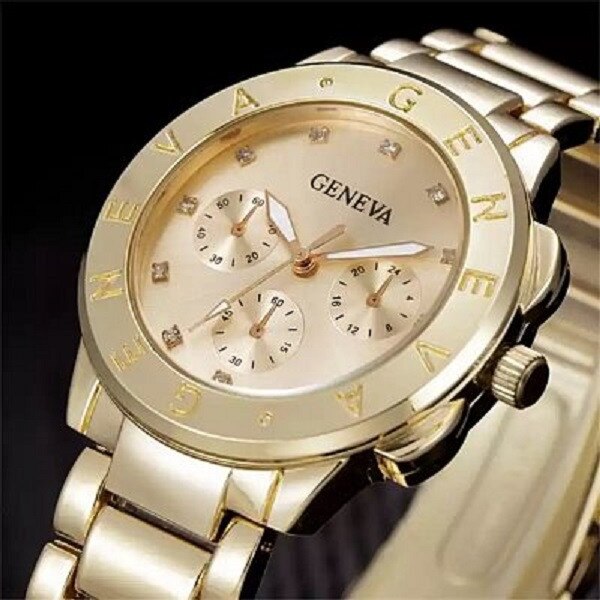 Ceas dama casual Geneva Touch, gold