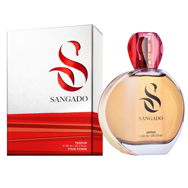 Sangado parfüm, vanília és kávé elixír, női, 60 ml