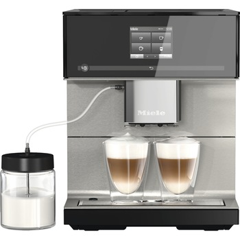 Espressor automat Miele CM 7550, One Touch for Two, Aromatic System , AutoDescale, WLAN, 2.2 l, Negru Espressor automat Miele CM 7550, One Touch for Two, Aromatic System , AutoDescale, WLAN, 2.2 l, Negru