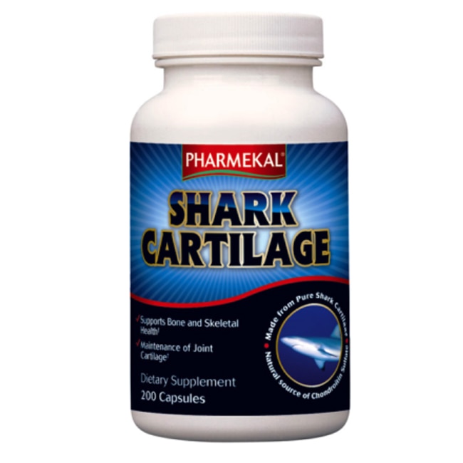 Cartilaj de rechin 750 Mg,PHARMEKAL,200 capsule,pachet economic