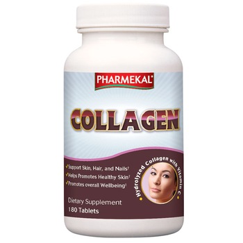 Collagen 1000 mg,PHARMEKAL,180 tablete,pachet economic Collagen 1000 mg,PHARMEKAL,180 tablete,pachet economic