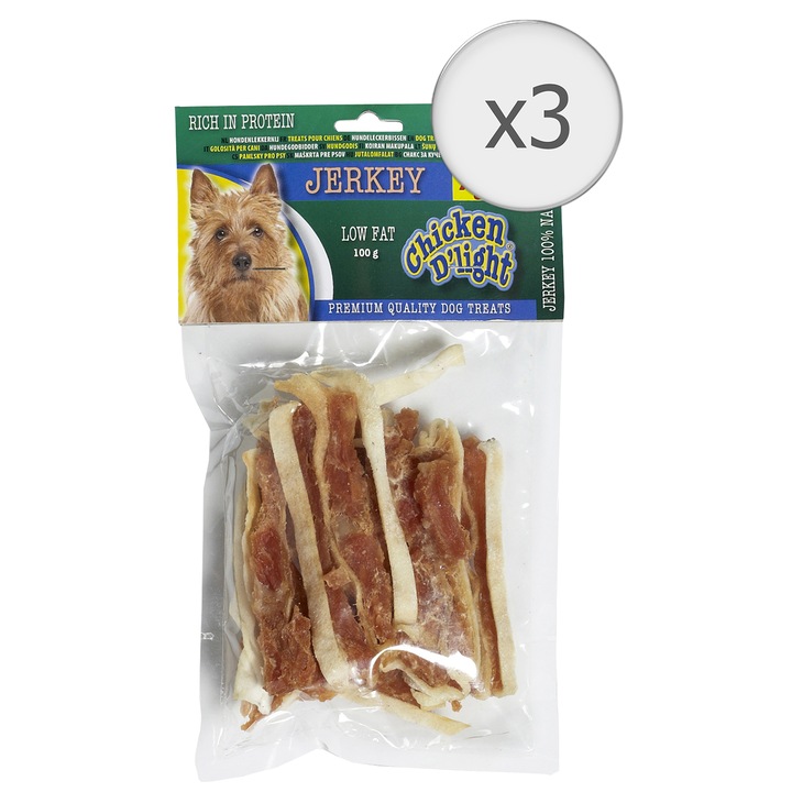 recompense pentru caini antos chicken dlight jerkey 3x100g imagen 54_2_
6