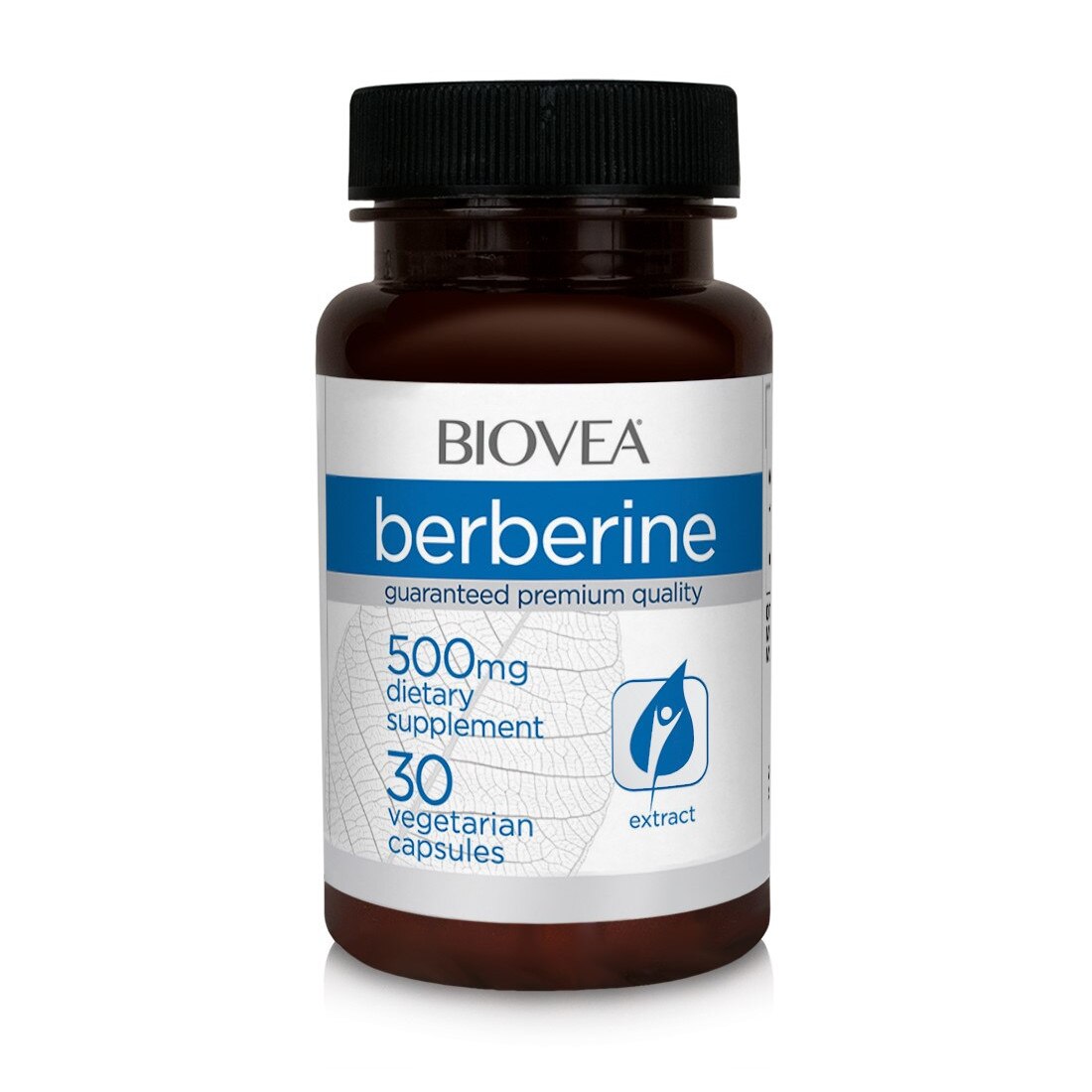Berberine, Berberina HCL, 500mg, 30 capsule, Biovea