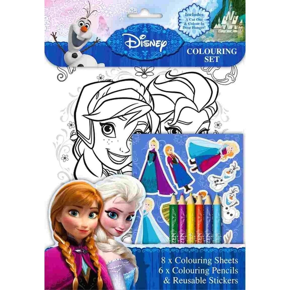 Set de colorat Frozen
