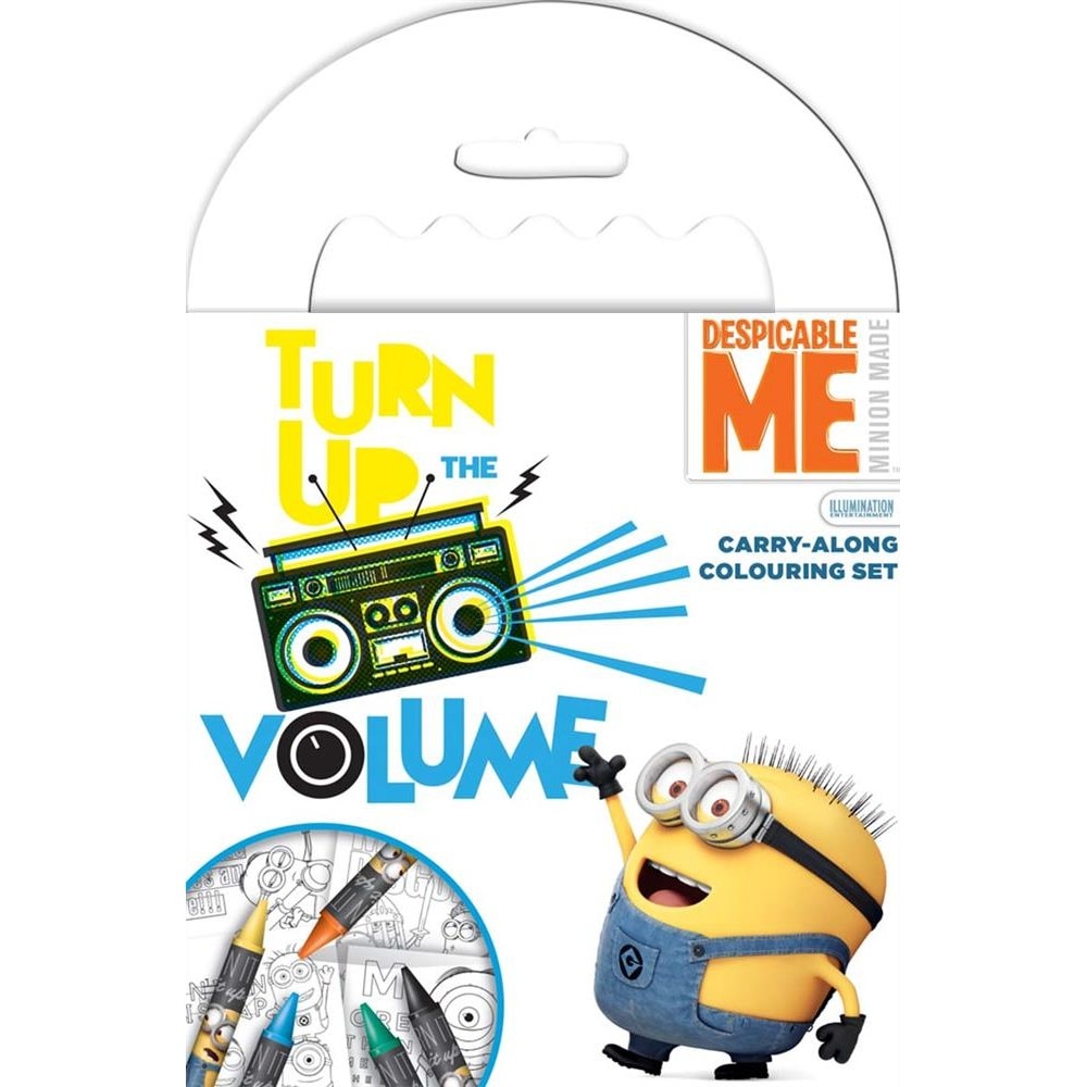 Trusa de colorat portabila Despicable Me