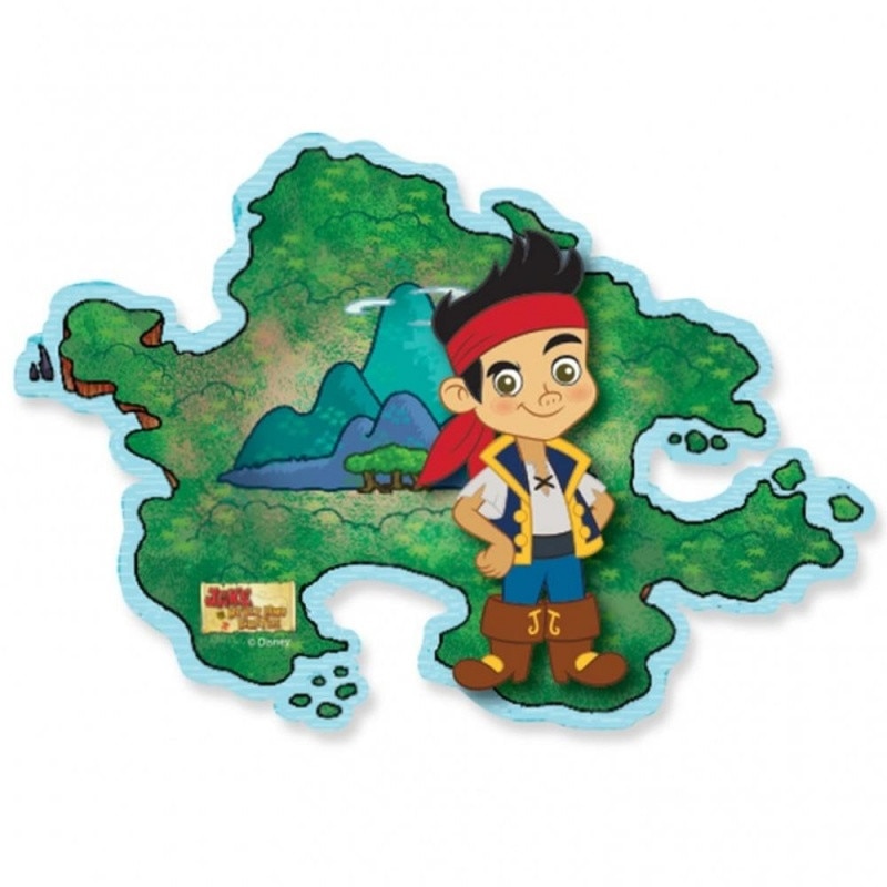 Joc Party Disney Jake & Neverland Pirate Island Hopping, Amscan 996856