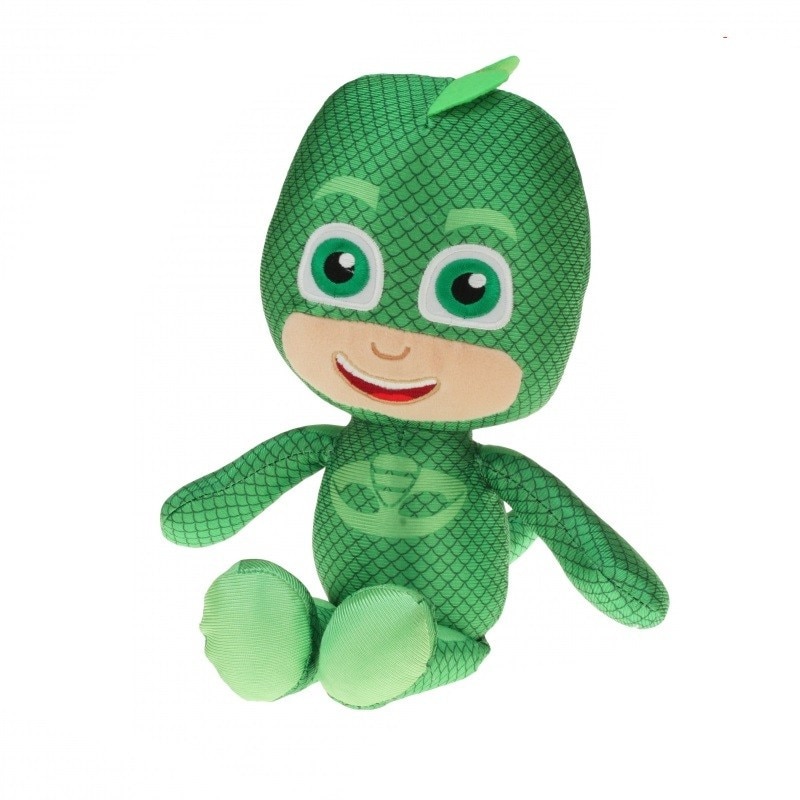 Jucarie de plus PJ Masks Gekko- 35 cm - Eroi in pijamale