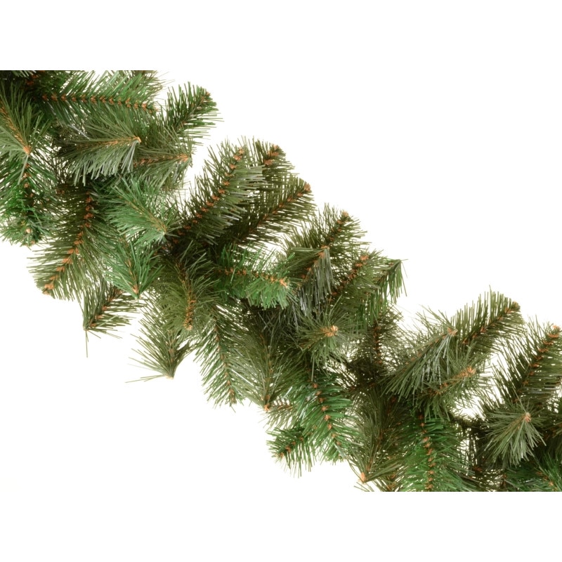 Ghirlanda de Craciun Cosmos diametru 20 cm lungime 2.75 m verde 400 crengute