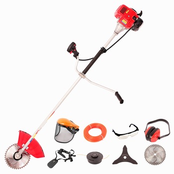 Motocoasa MF 712 4,6 CP, 9000 rpm, disc 3T, Disc 40T, tambur cu fir, Ham profesional, Viziera, casti antifonice Motocoasa MF 712 4,6 CP, 9000 rpm, disc 3T, Disc 40T, tambur cu fir, Ham profesional, Viziera, casti antifonice