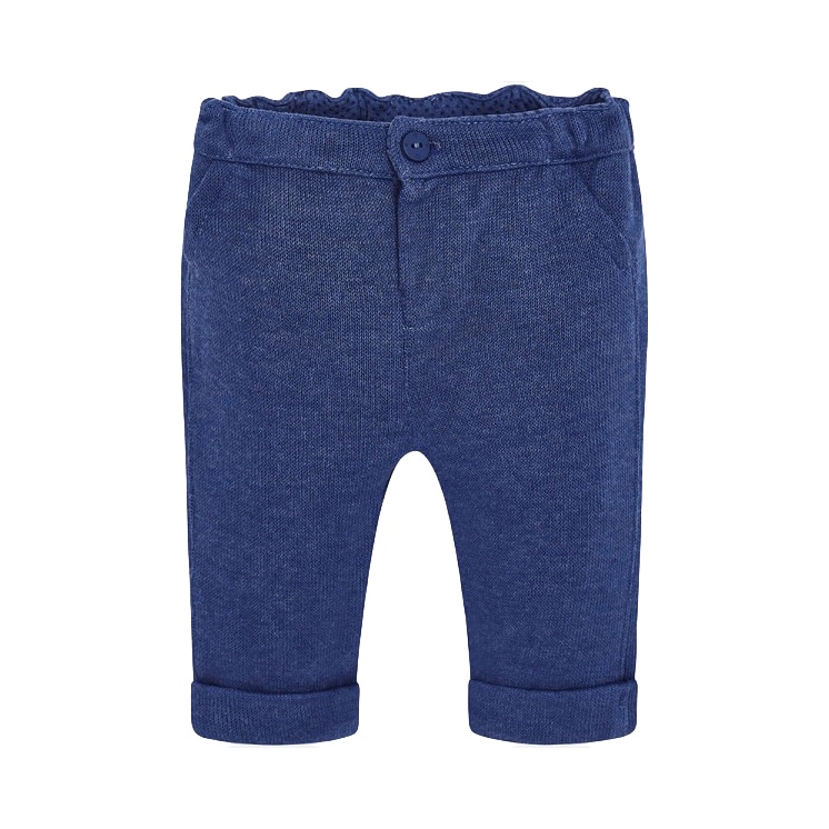 Pantaloni lungi plus bebe baiat Mayoral 2526TI18INDIGO, Bluemarin