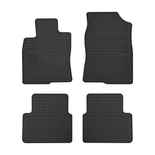 Set covorase auto Frogum pentru Honda Civic X HTB din 2017, Cauciuc, Negru