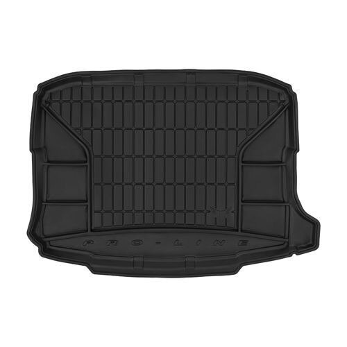 Covoras auto pentru portbagaj Frogum pentru Seat Ateca din 2016, Cauciuc, Negru