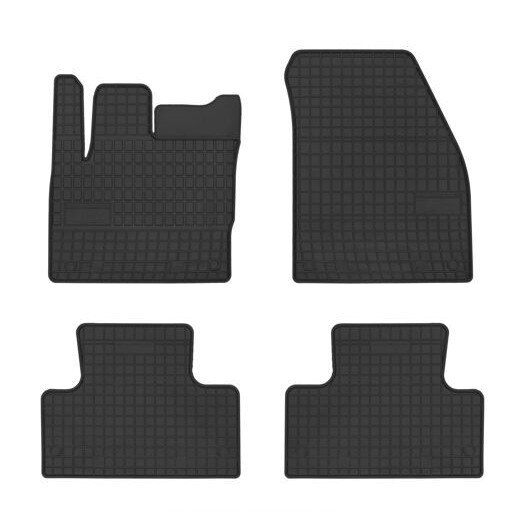 Set covorase auto Frogum pentru Range Rover Evoque 2011, Cauciuc, Negru