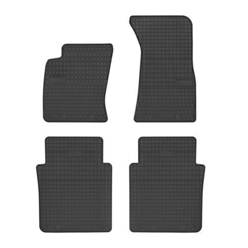 Set covorase auto Frogum pentru Audi A8 D3 Long 2002-2009, Cauciuc, Negru