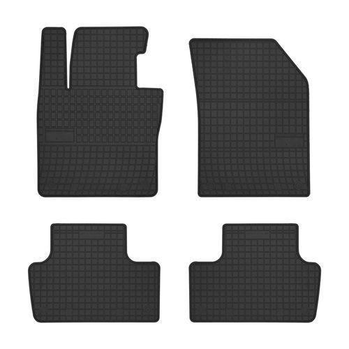Set covorase auto Frogum pentru Volvo XC60 II 2017, Cauciuc, Negru
