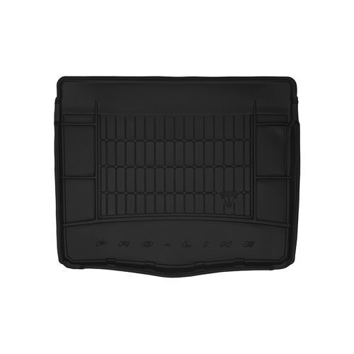 Covor auto pentru portbagaj Frogum pentru Fiat Tipo Hatchback 2016, Cauciuc, Negru