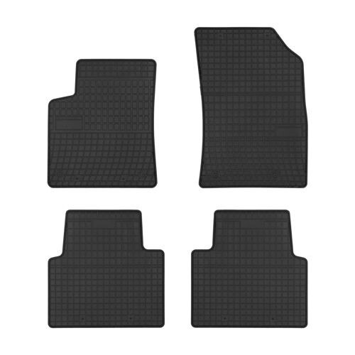 Set covorase auto Frogum pentru Opel Crossland, Cauciuc, Negru