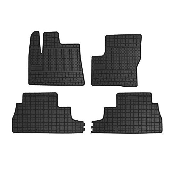 Set covorase auto Frogum pentru Opel Combo D.5 2018, Cauciuc, Negru