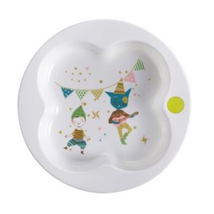 Farfurie Bebe Confort antialunecare, Alb