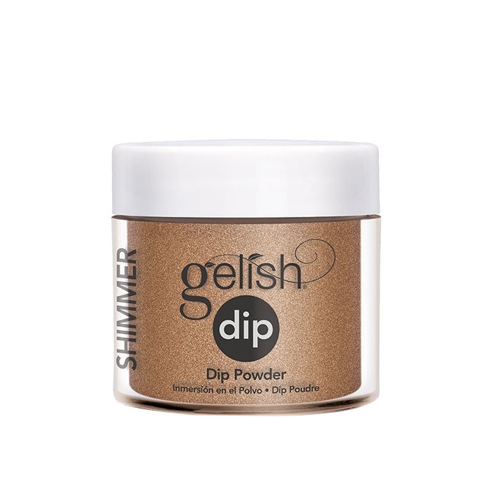 Pudra acrilica sistem Gelish Dip Bronzed&Beautiful, 23 gr