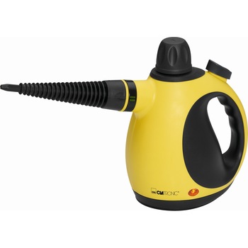 Aparat de curatat cu abur Clatronic DR 3653, 250ml, 3.5 bar, 1050W, Negru / Galben Aparat de curatat cu abur Clatronic DR 3653, 250ml, 3.5 bar, 1050W, Negru / Galben
