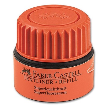Cerneala Refill Textmarker Faber - Castell Portocaliu Cerneala Refill Textmarker Faber - Castell Portocaliu