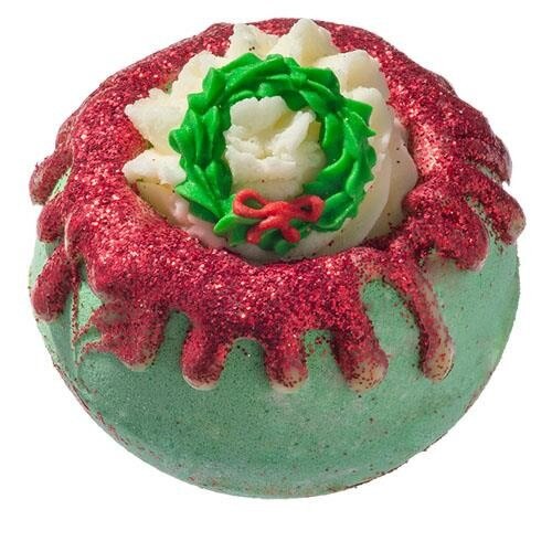 Bila efervescenta de baie T'is the Season Bath, Bomb Cosmetics, 160 gr