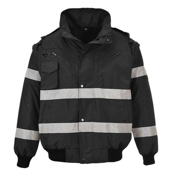 Jacheta vatuita Bomber Iona™ 3-in-1 Negru M Jacheta vatuita Bomber Iona™ 3-in-1 Negru M
