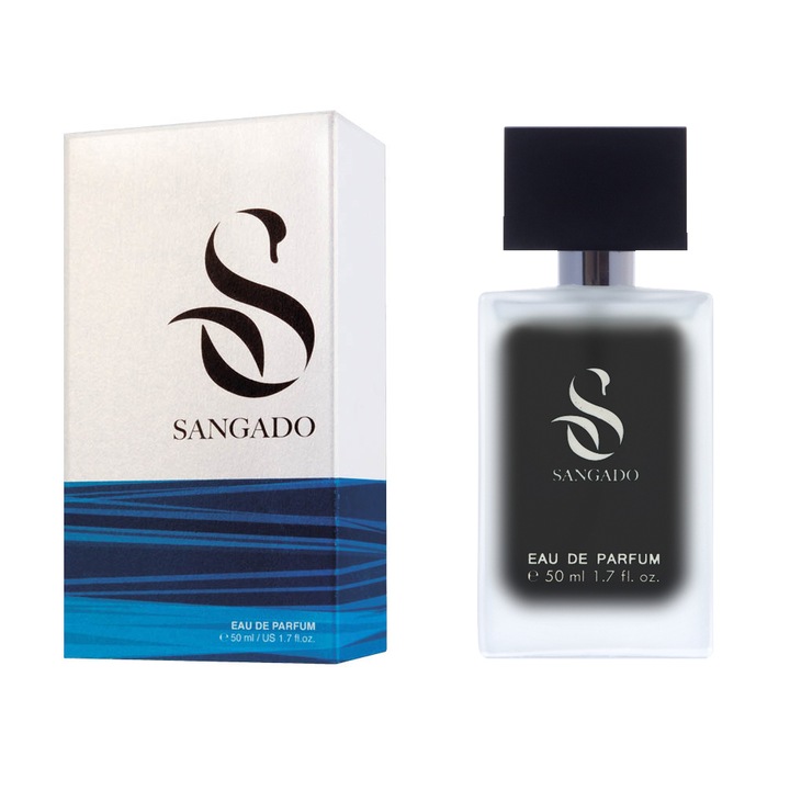 Apa de Parfum SANGADO Negru Afgan, Unisex, 50 ml