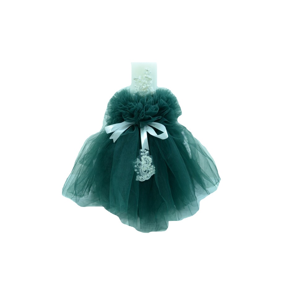 Lumanare botez NN LBNN5-V, Verde