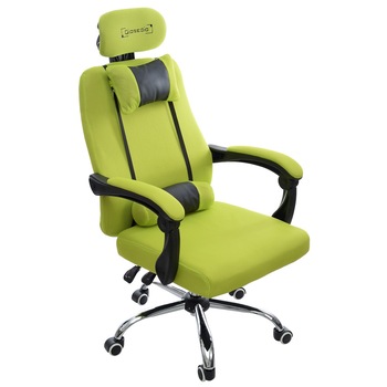 Scaun gaming Giosedio, Verde/Negru GPX014 Scaun gaming Giosedio, Verde/Negru GPX014