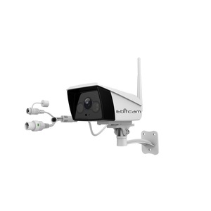 Camera de supraveghere de exterior EbitCam™ EBZ2, HD 1920*1080  1080p,Functie Matrix Blitz, Functie Vocala ALEXA, Audio Bidirectional  Senzor miscare,