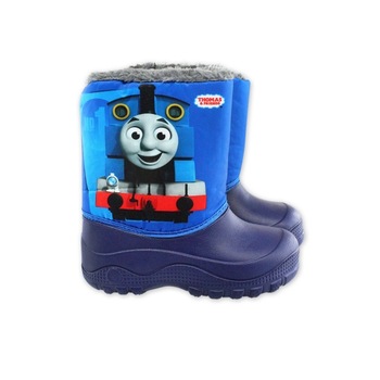 Apres ski impermeabile pentru baieti , colectia Disney , desen Thomas , masura 28 EU Apres ski impermeabile pentru baieti , colectia Disney , desen Thomas , masura 28 EU