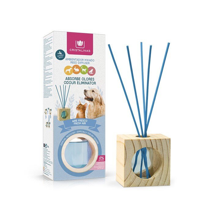 Odorizant 0% alcool „Absoarbe mirosurile” Cristalinas Aire fresco 30 ml