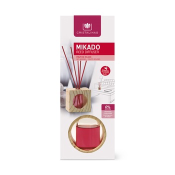 Odorizant camera 0% alcool Cristalinas, Fructe rosii 30 ml Odorizant camera 0% alcool Cristalinas, Fructe rosii 30 ml