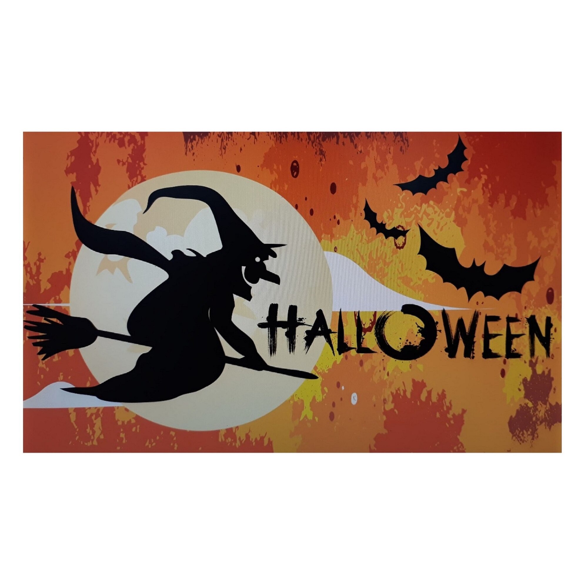 Covoras intrare Art M286, 50x80 cm, structura de mocheta, model vrajitoare