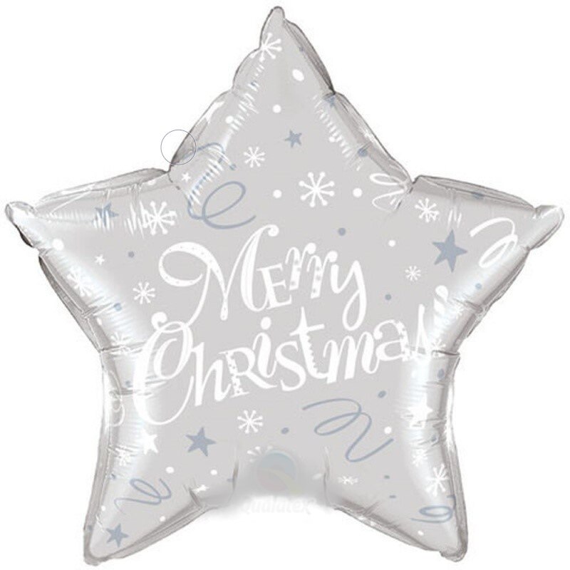 Balon Folie 51 cm Merry Christmas, Qualatex 99818