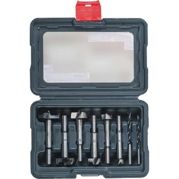 Set 8 freze si burghie KWB Einhell, diametru freze 15-40 mm, diameru burghie 5-6 mm Set 8 freze si burghie KWB Einhell, diametru freze 15-40 mm, diameru burghie 5-6 mm