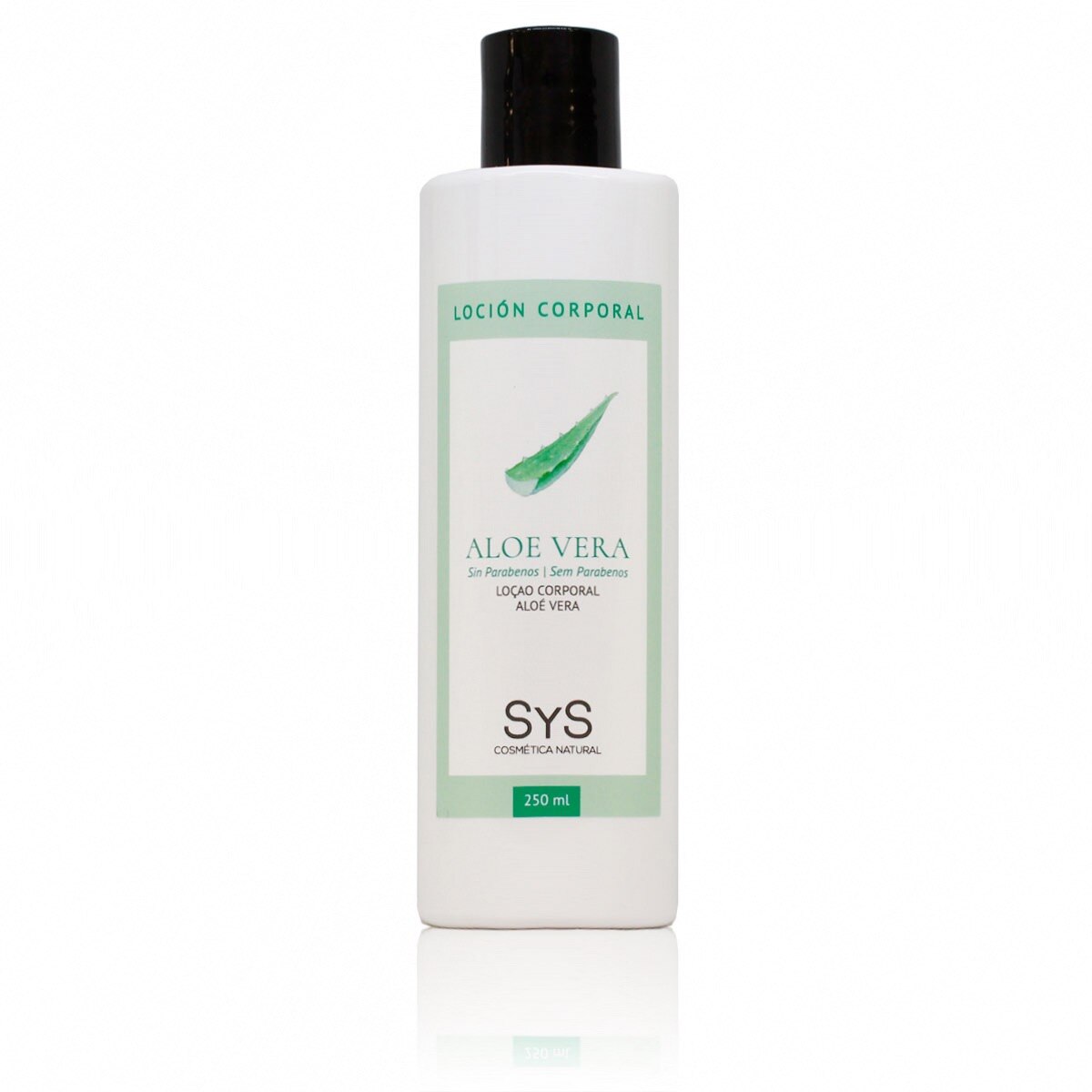 Lotiune de corp fara parabeni Aloe vera 250 ml